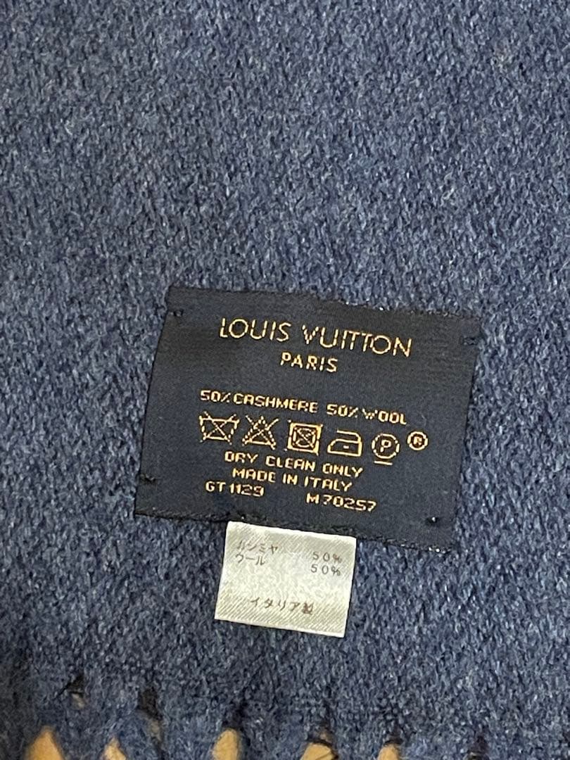 【新品未使用】LOUIS VUITTON マフラー モノグラム M70257