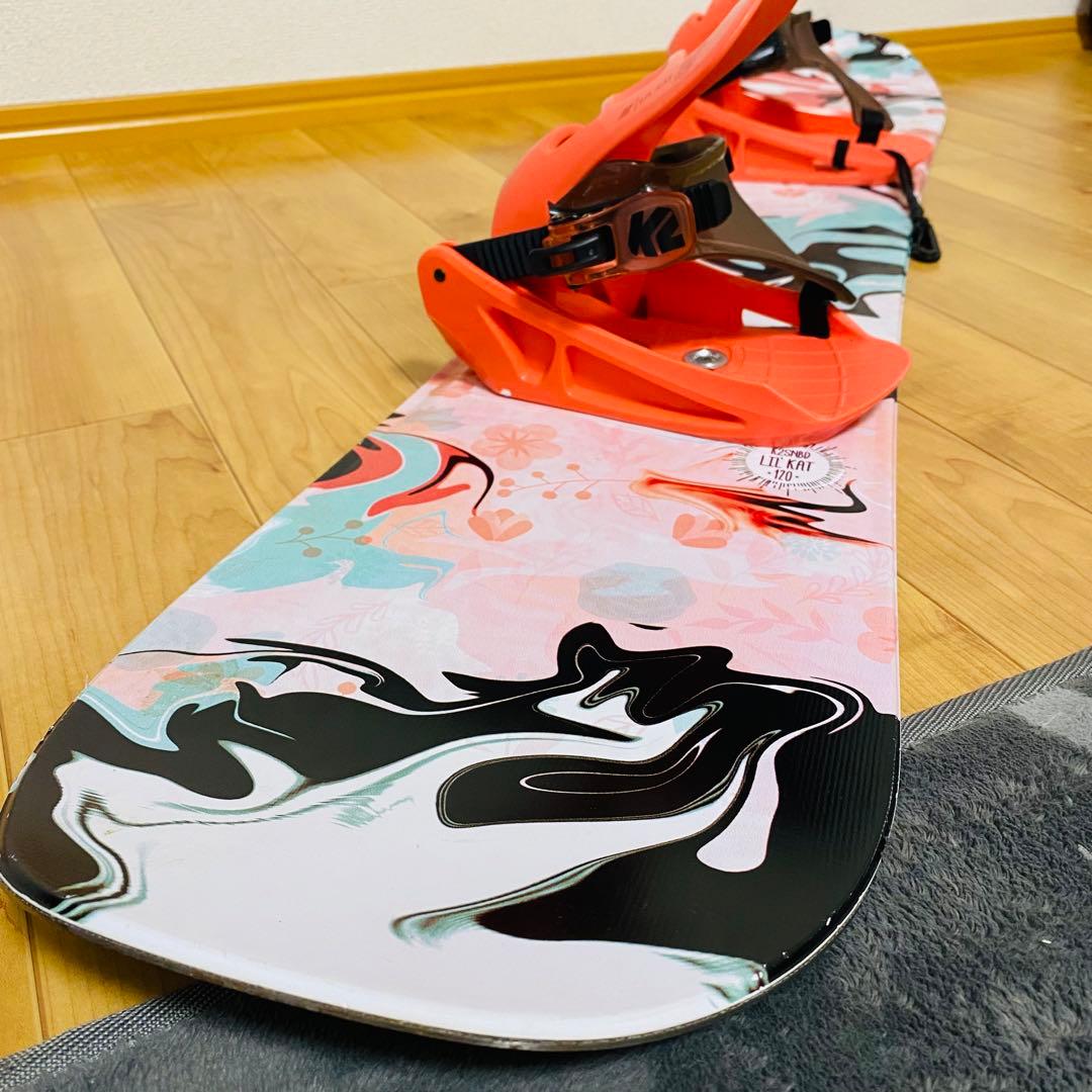 極美品✨K2 lil kat キッズ　スノーボード　120cm