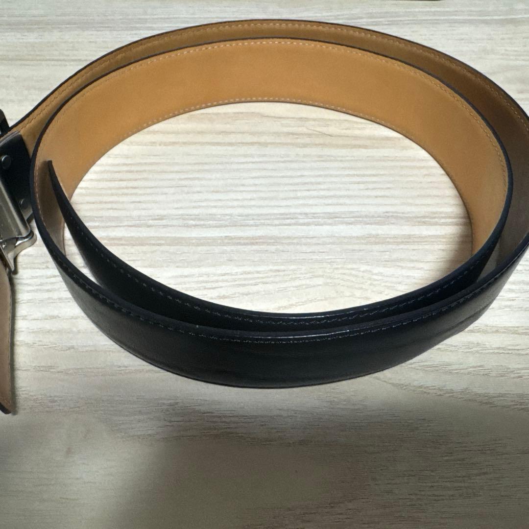 小物 Holeless Leather Classic Belt
