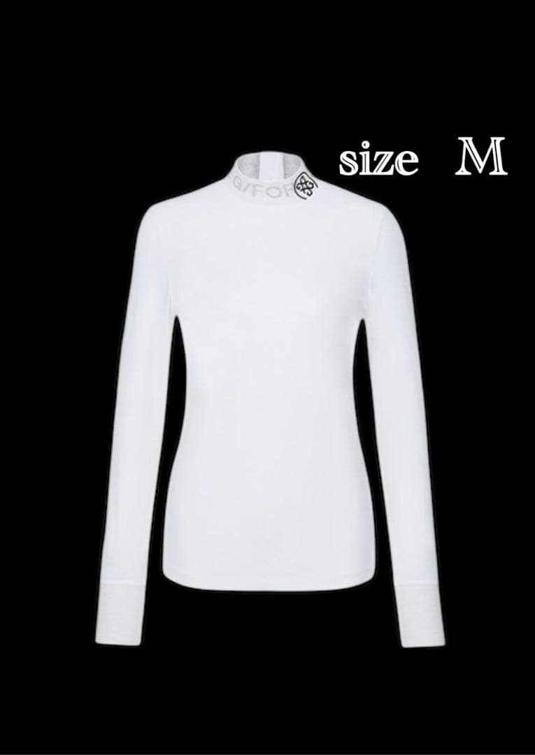 新品未使用☆新作☆G/FOREジーフォアレディースシャツ sizeMホワイト
