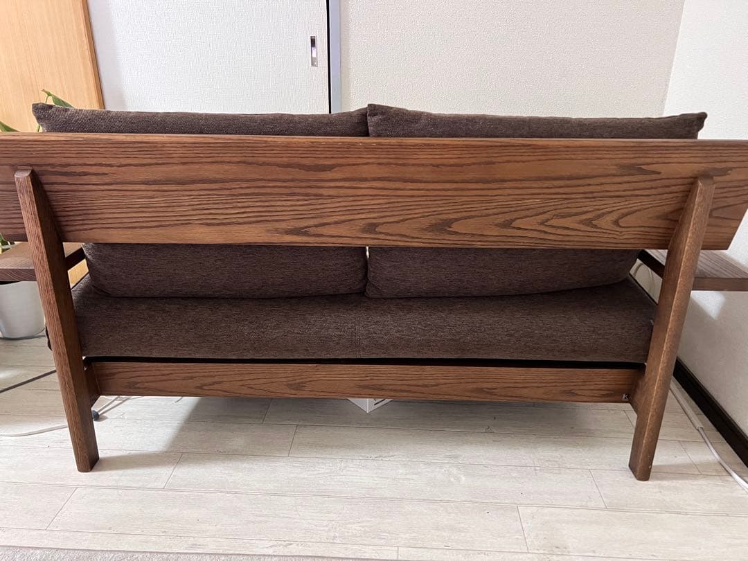 飛騨産業 rk118 両肘付　2人掛けソファ　森のことば