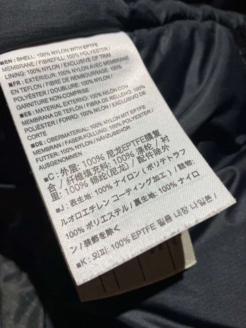 ARC'TERYX Fission SV Jacket 中綿　パファージャケット