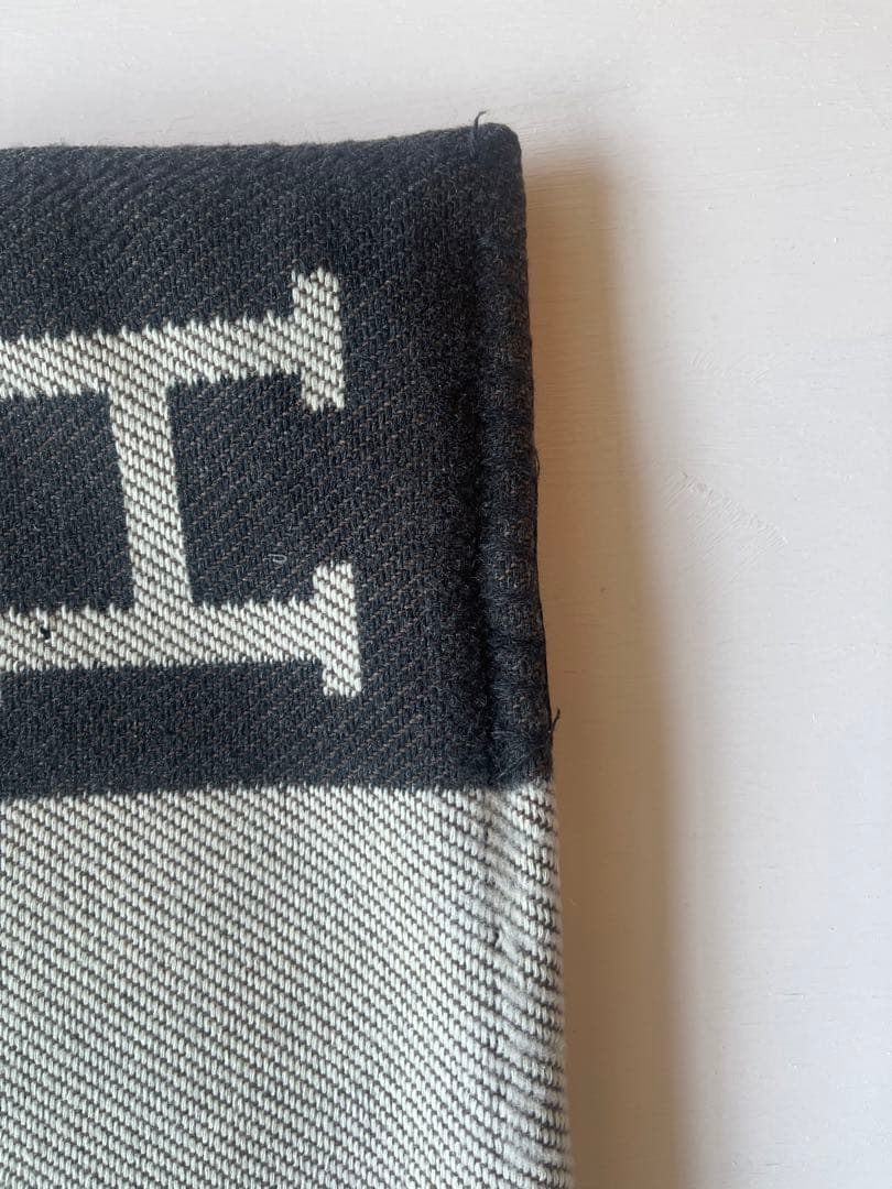 【正規品】エルメス アヴァロン クッションカバー 49×49 カシミヤ混