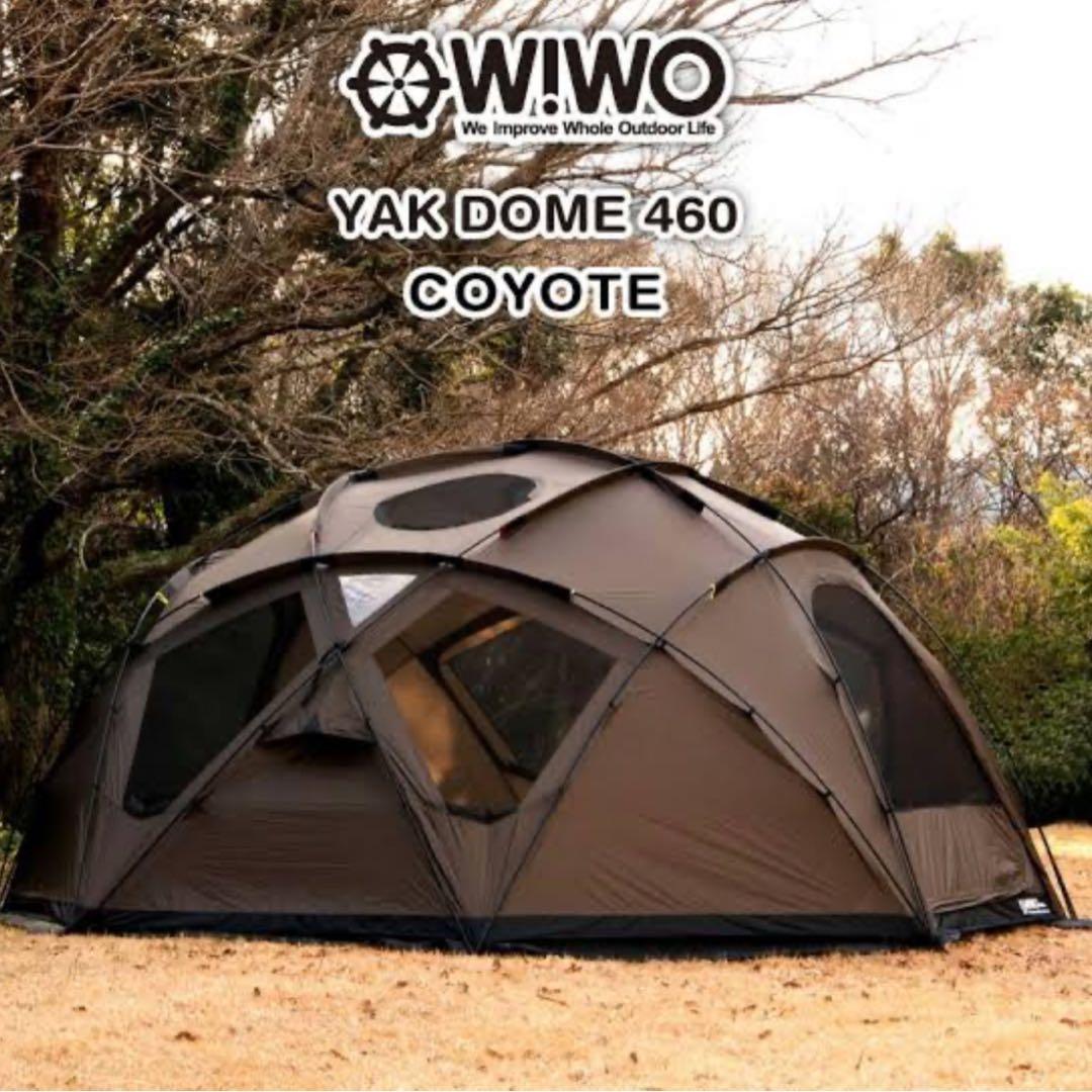 【新品・未使用】WIWO outdoorヤクドーム460 TPU窓セット