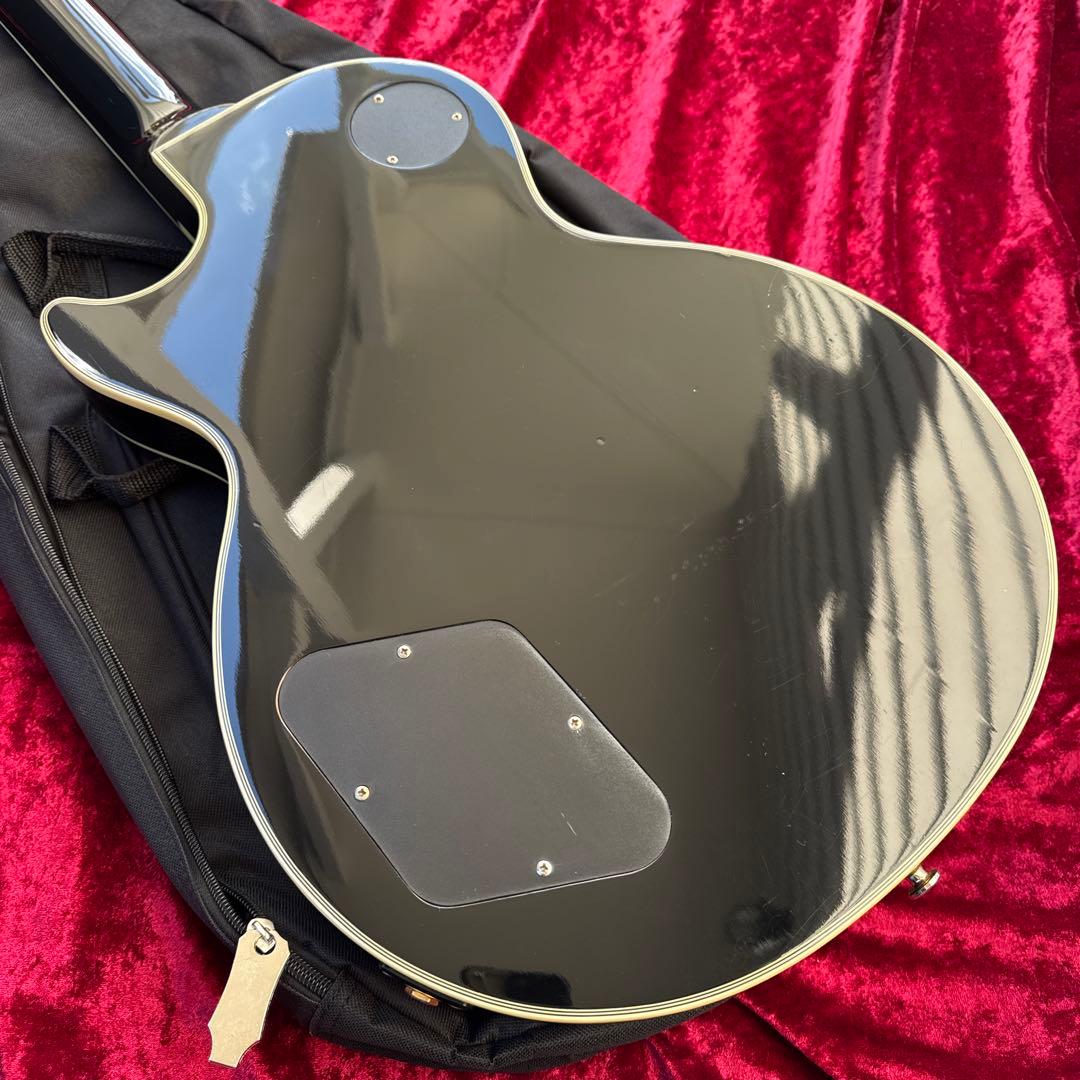 美品 メンテ済 Epiphone Les Paul CUSTOM Ebony