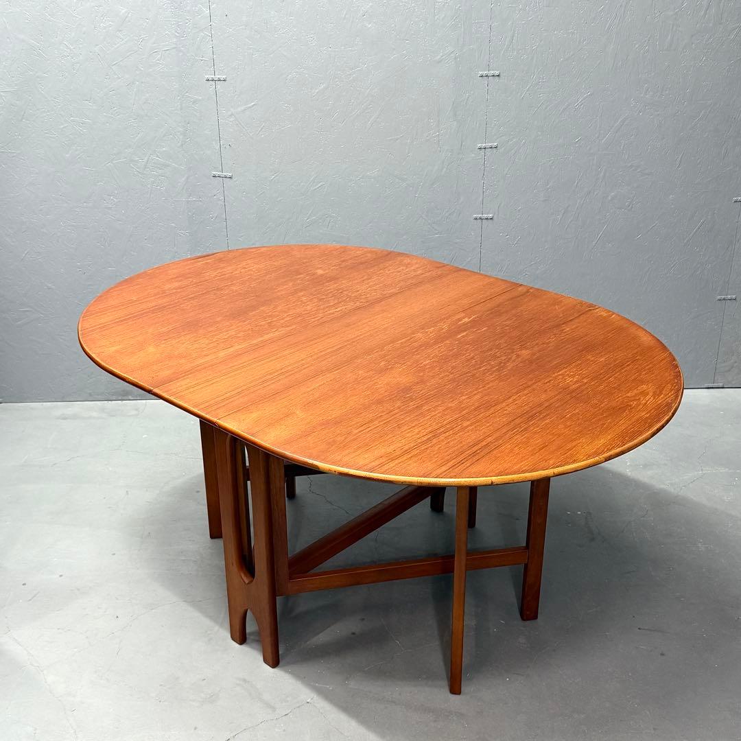 Jentique(ジェンティーク) ドロップリーフ オーバルテーブル (501)