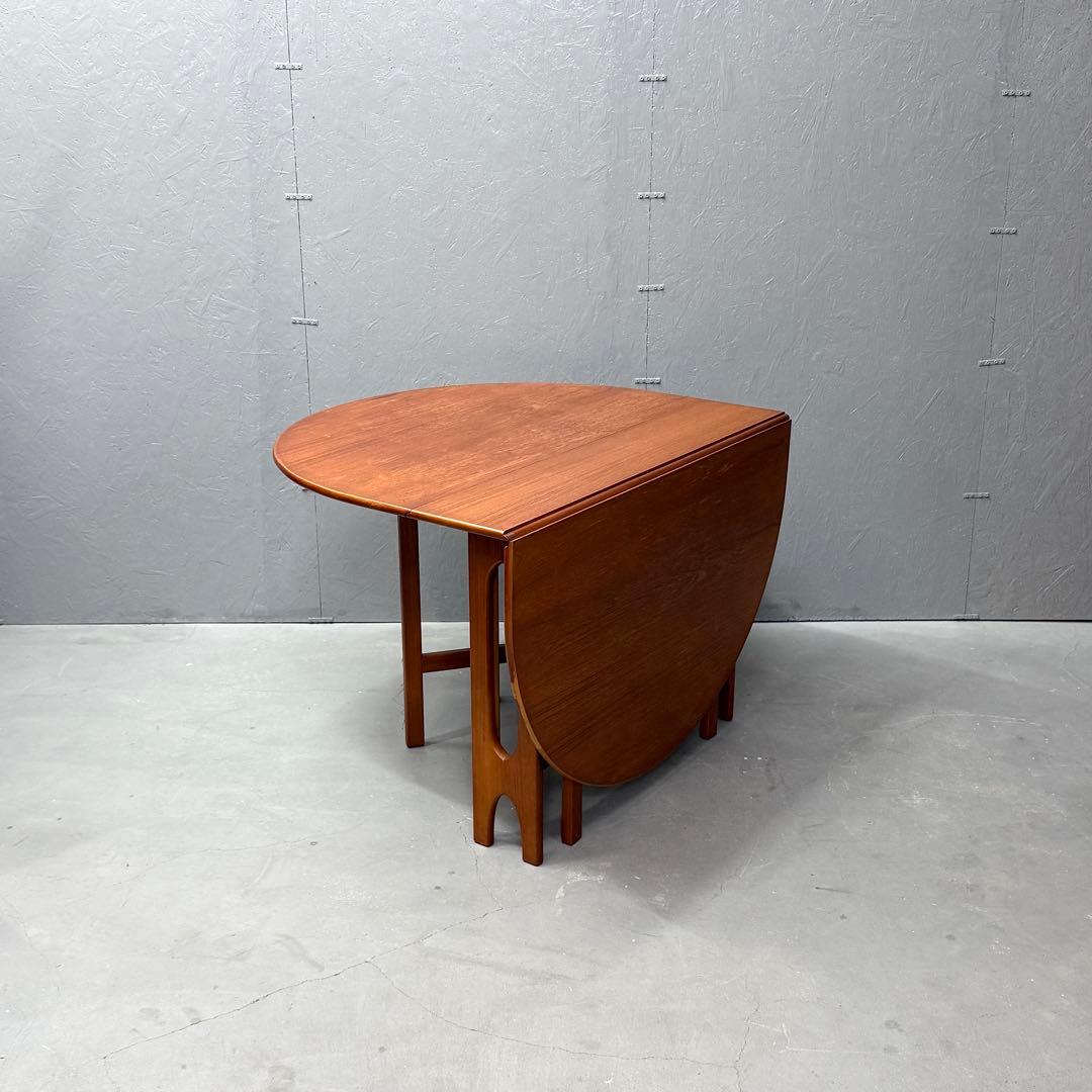 Jentique(ジェンティーク) ドロップリーフ オーバルテーブル (501)