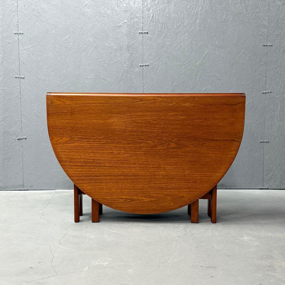 Jentique(ジェンティーク) ドロップリーフ オーバルテーブル (501)