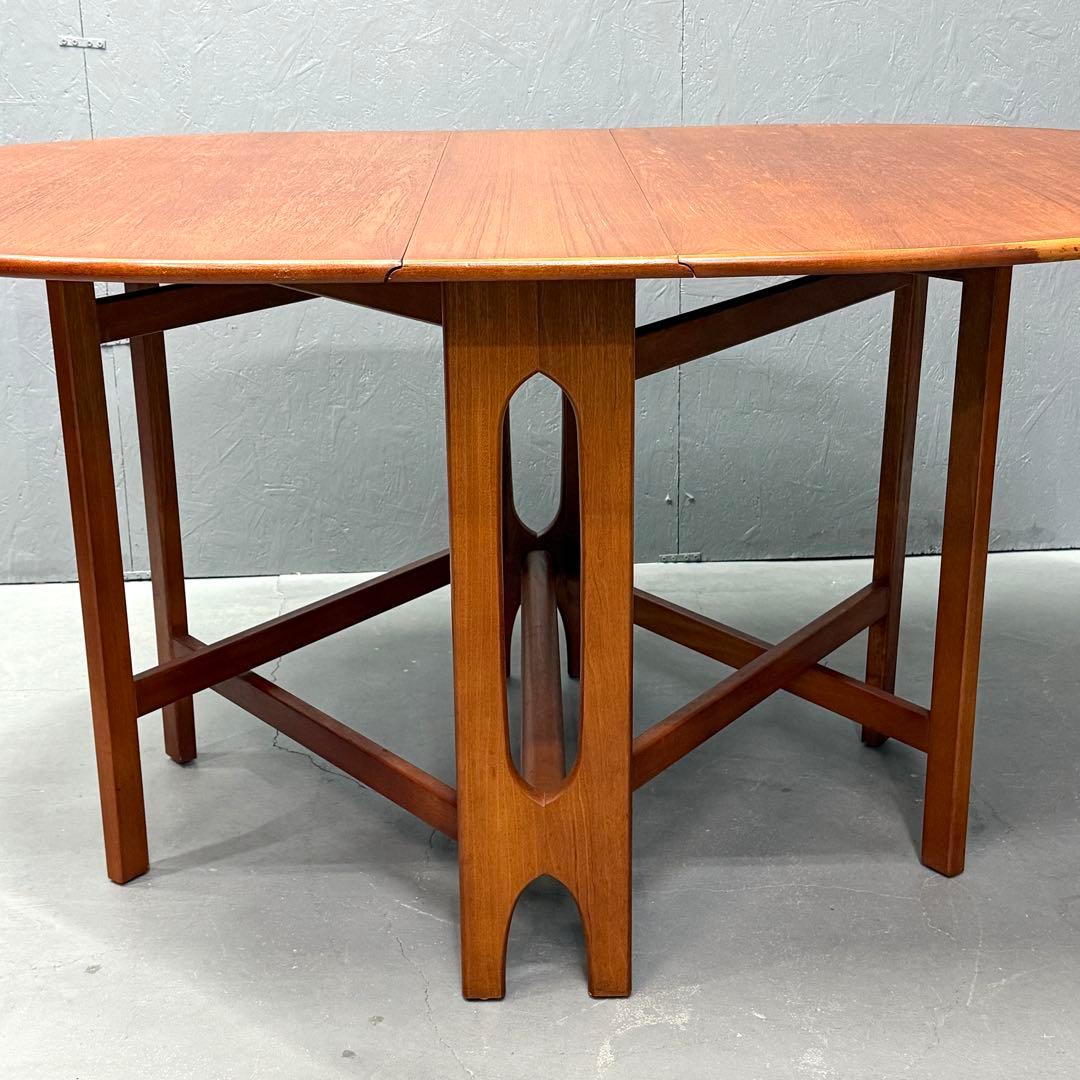 Jentique(ジェンティーク) ドロップリーフ オーバルテーブル (501)