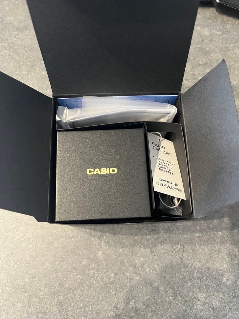 casio カシオ リングウォッチ CRW-001-1JR