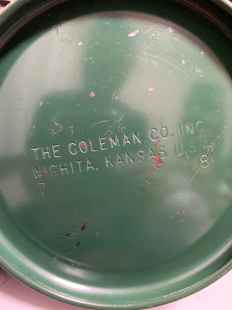 T*i様 Coleman コールマン 200A グリーン ビンテージ ランタン