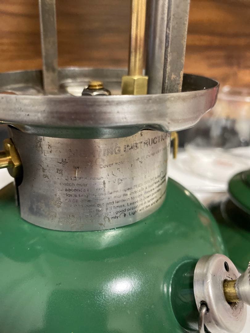 T*i様 Coleman コールマン 200A グリーン ビンテージ ランタン