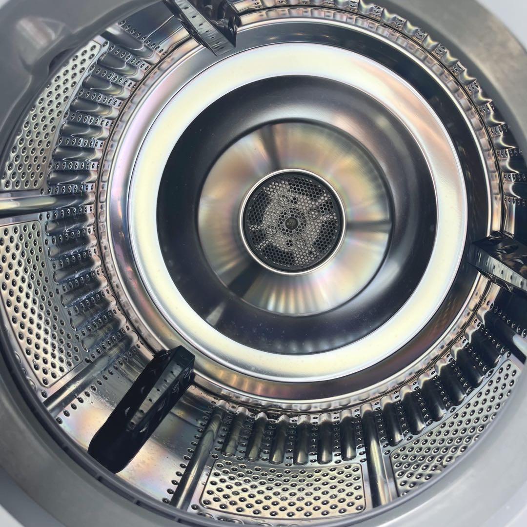 151取付無料！SHARP熱乾燥搭載2021年製おしゃれホワイトドラム式洗濯機！