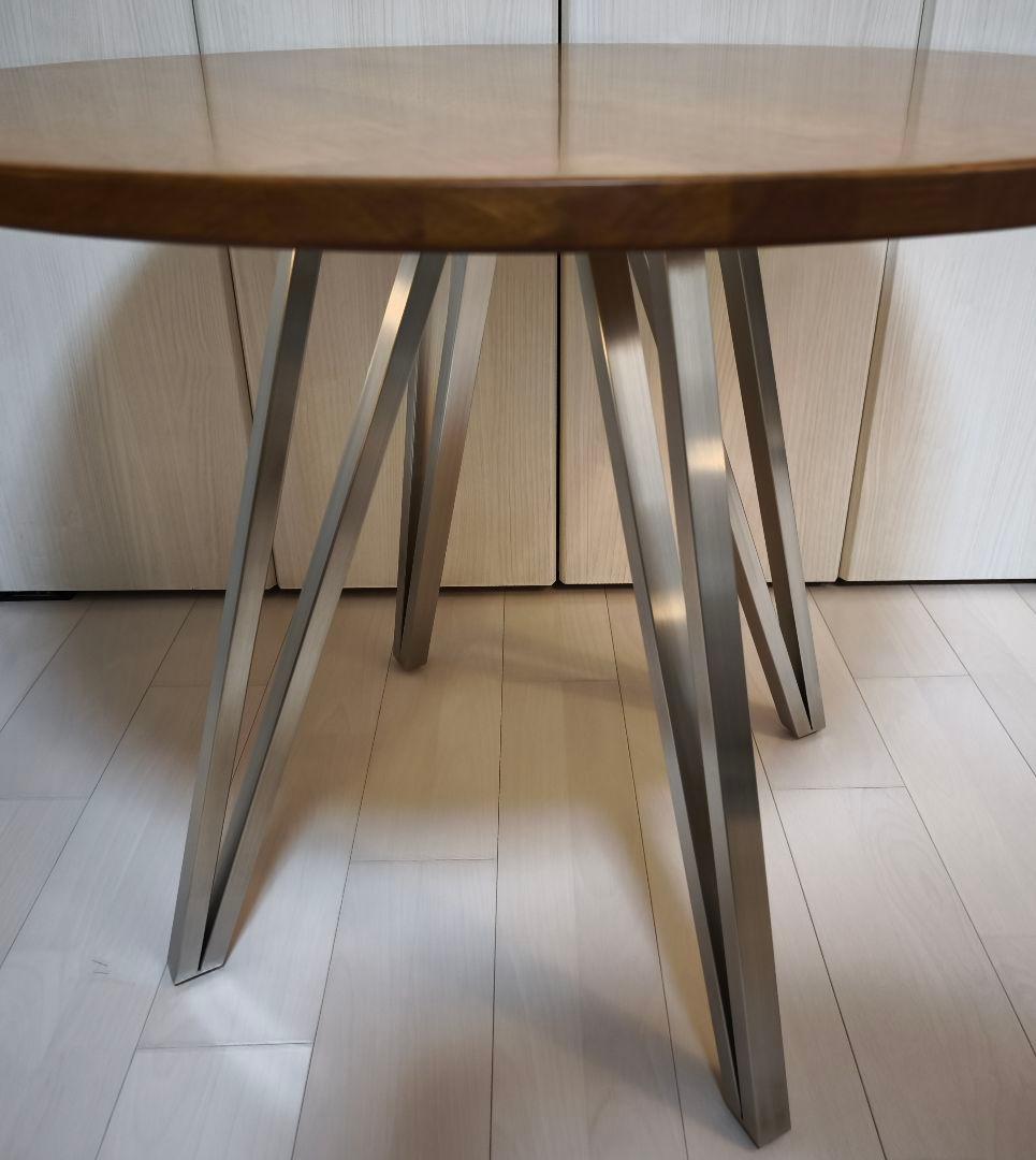 kanademono ラウンドテーブル カフェテーブル ダイニングテーブル