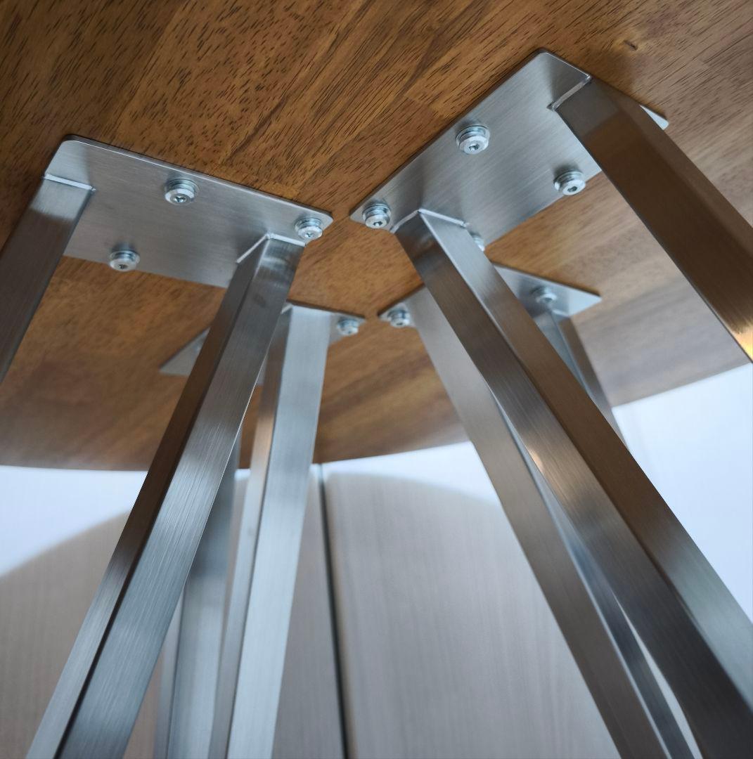 kanademono ラウンドテーブル カフェテーブル ダイニングテーブル