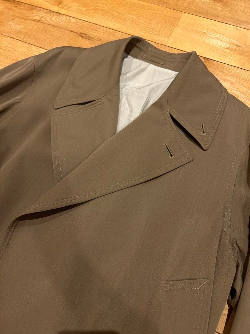 ジャケット・アウター YOKE OVERSIZED DOUBLE BREASTED COAT