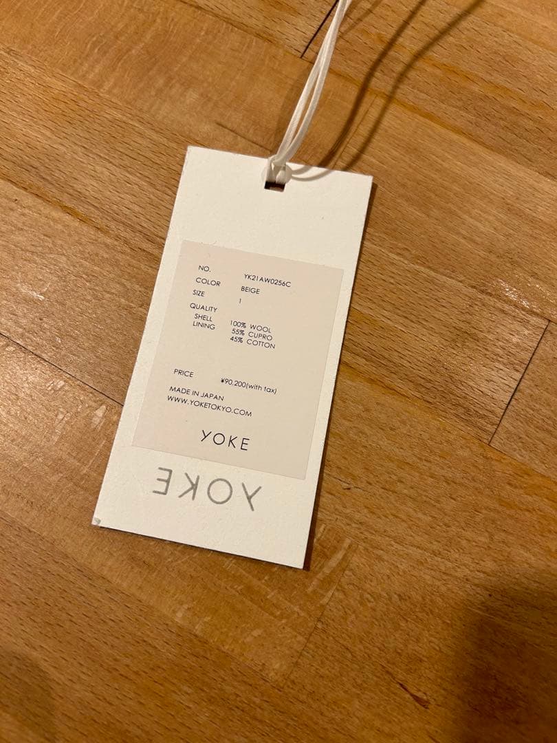 ジャケット・アウター YOKE OVERSIZED DOUBLE BREASTED COAT