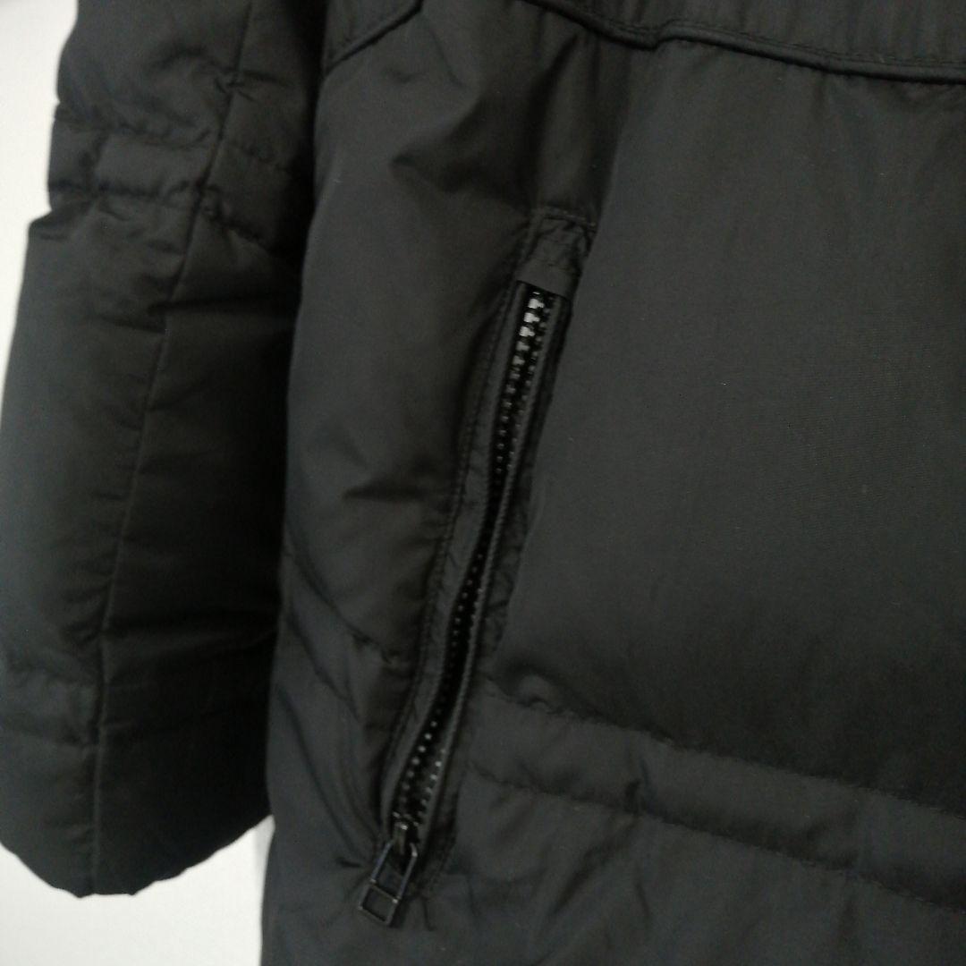 H.A.K.　 NAVY　コラボ　ダウンコート　フリル　ブラック