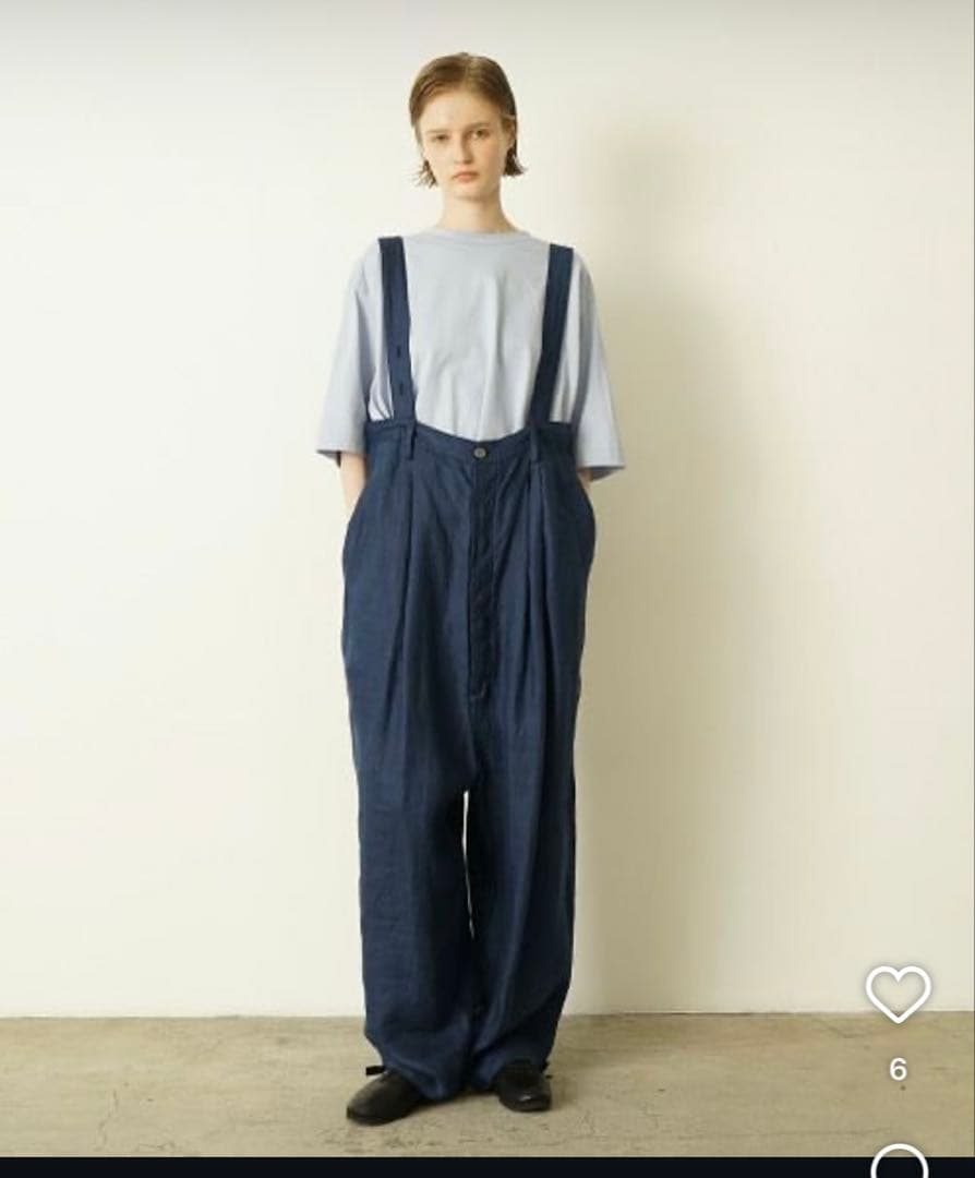 suzuki takayuki ネイビー サロペット レディース