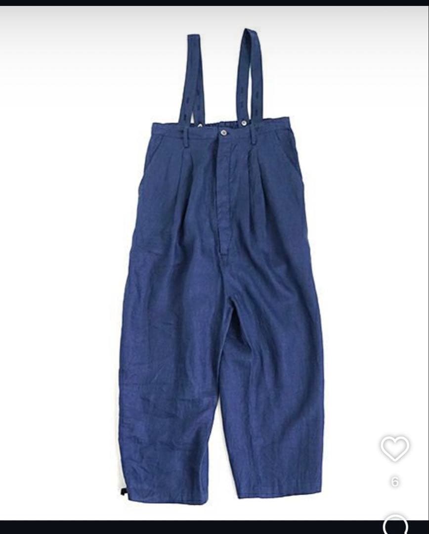 suzuki takayuki ネイビー サロペット レディース