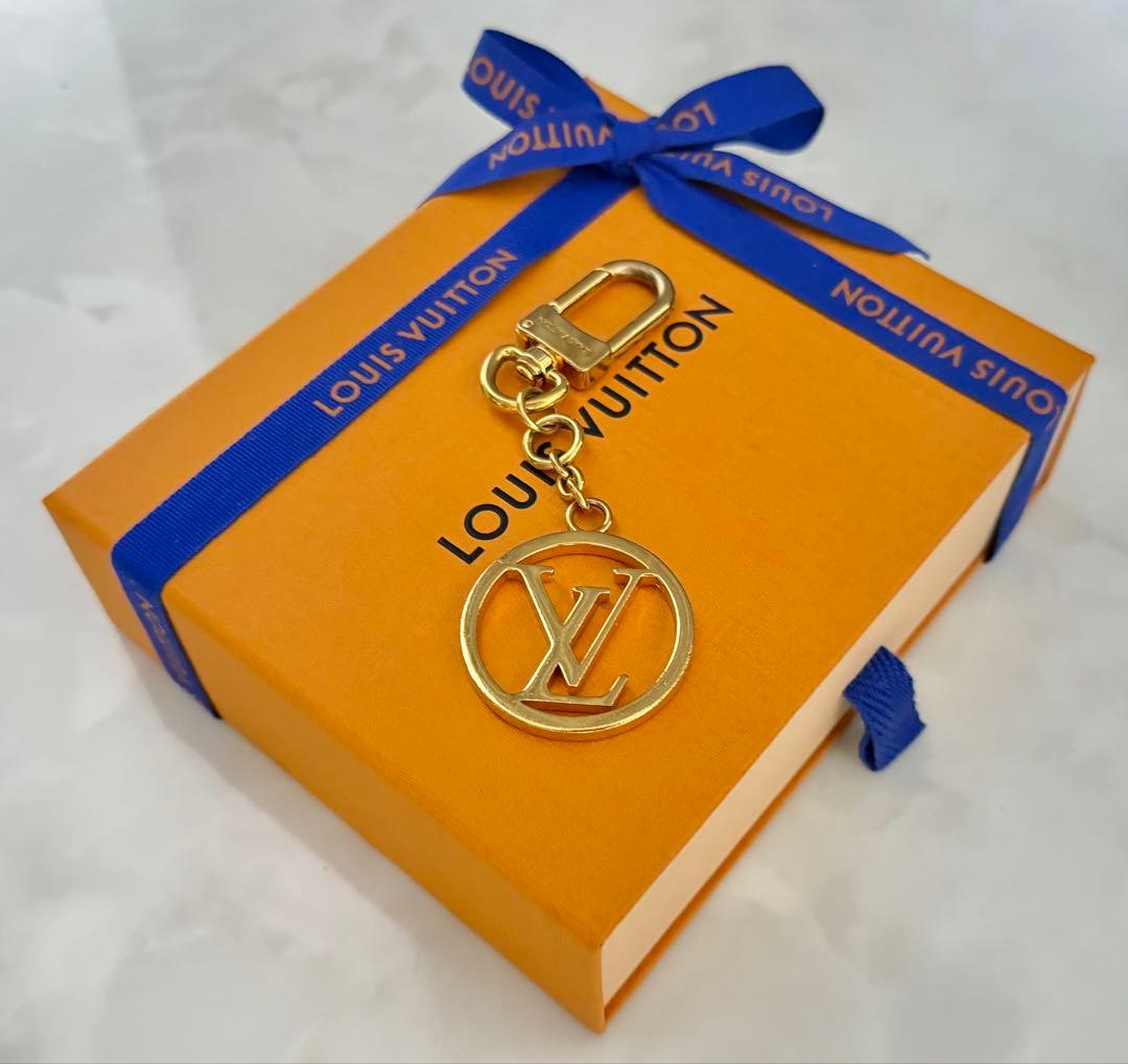 ✨美品✨ louis vuitton ポルトクレ LV サークル キーホルダー