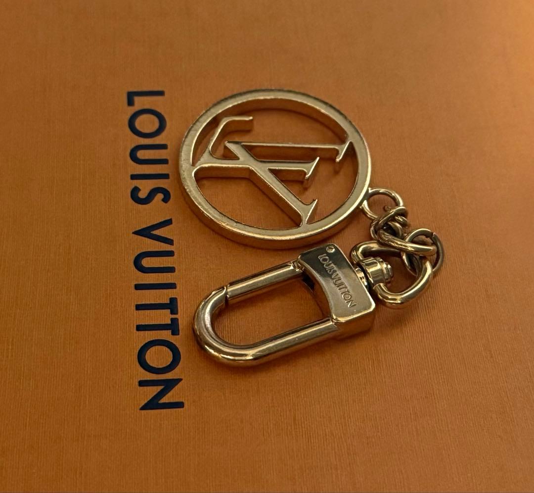 ✨美品✨ louis vuitton ポルトクレ LV サークル キーホルダー