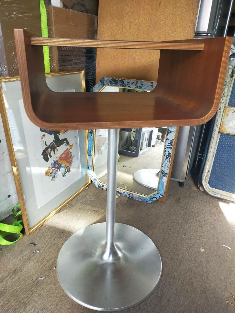 天童木工 70～80年頃の電話台 サイドテーブル コンソール　ミッドセンチュリー