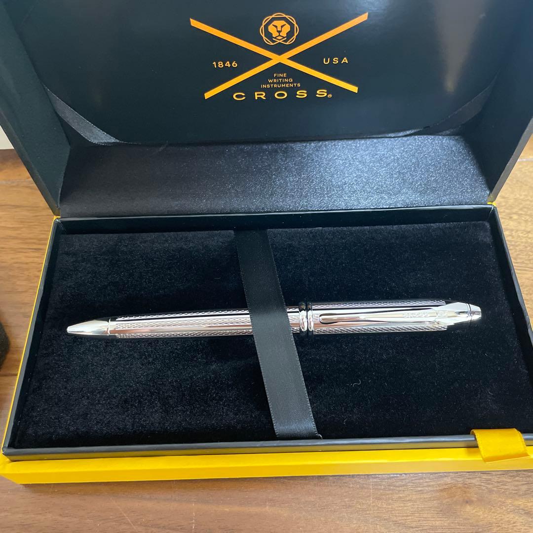 CROSS タウンゼント　ボールペンAT0042TW-1 プラチナプレート