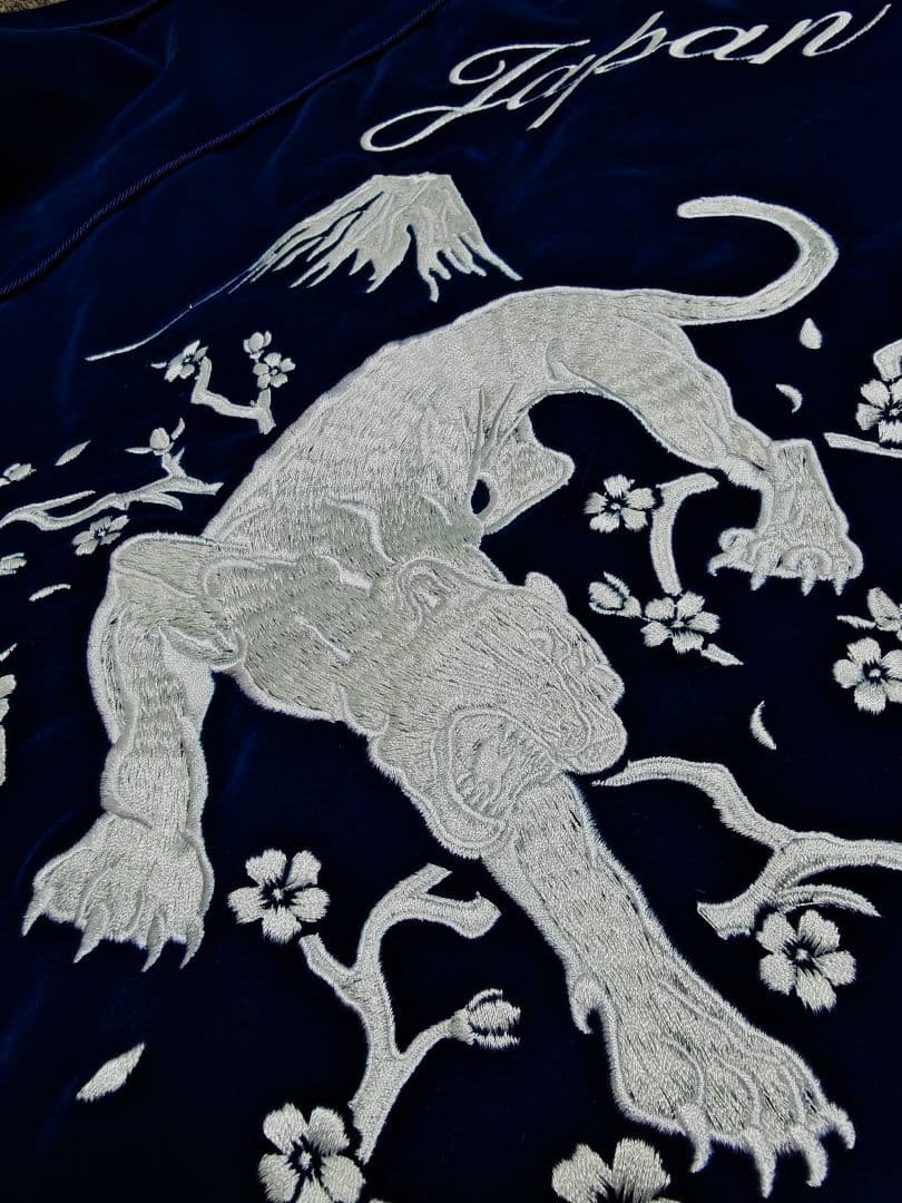 VANQUISH 2面用 虎 別珍 未使用近い 日本限定 スカジャン 美品