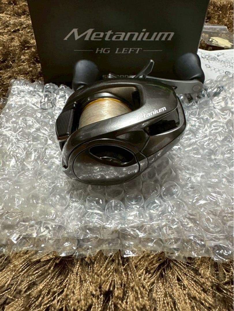 シマノ メタニウムHG LEFT KTFネオスプールver3 ゴールド