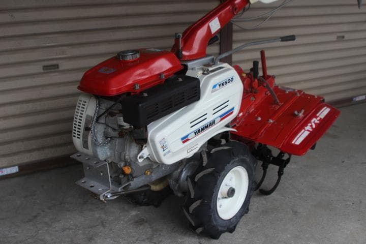 管理機・耕運機　ヤンマー　YK600　ハンドル回転　爪良好