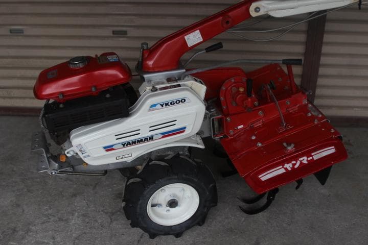 管理機・耕運機　ヤンマー　YK600　ハンドル回転　爪良好