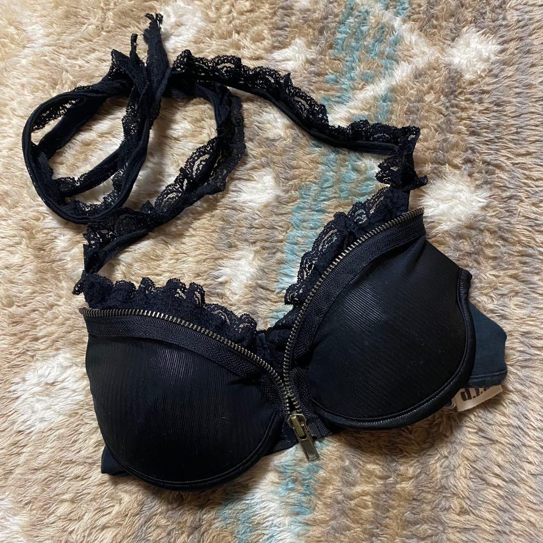 正規品 d.i.a 見せブラ ブラトップ 黒 平成ギャル