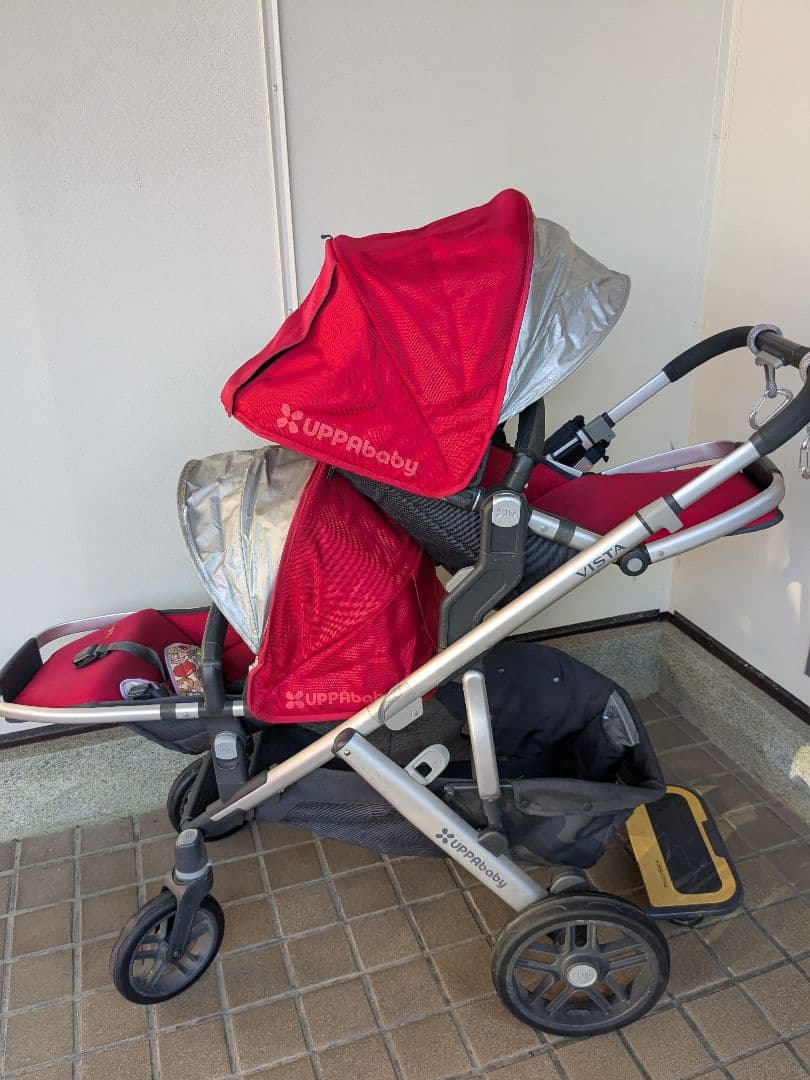 ぽむ☆UPPAbaby Vista 3人乗り　破格