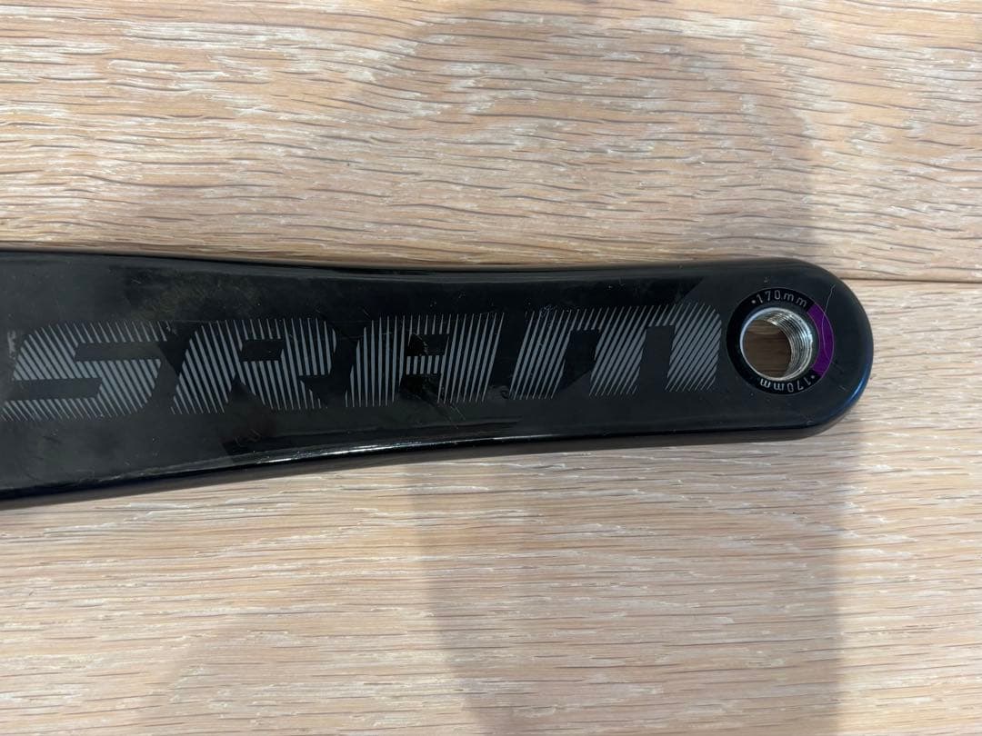 パワーメーター Quarq SRAM Red 170mm
