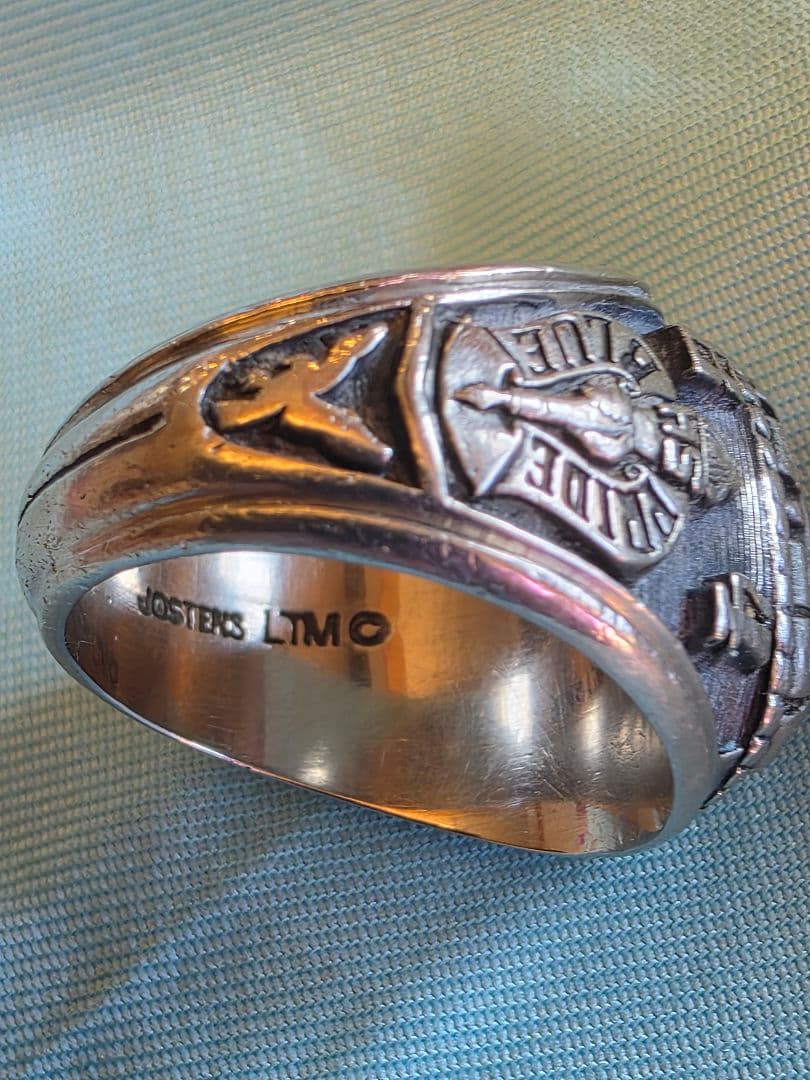 10K　LTM　セット売り　カレッジリング　JOSTENS　ジャスティン　10金