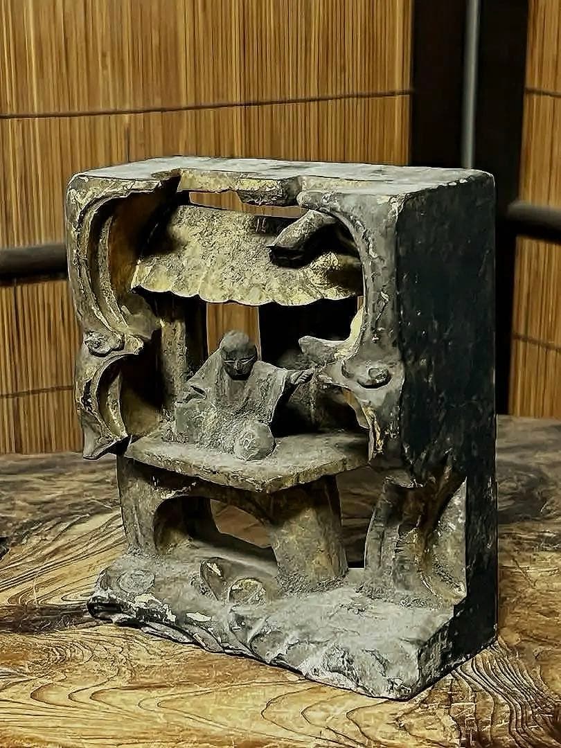 仏教美術 神社仏閣 欄間 残欠 装飾部品 希少 金彩 飾り木彫り