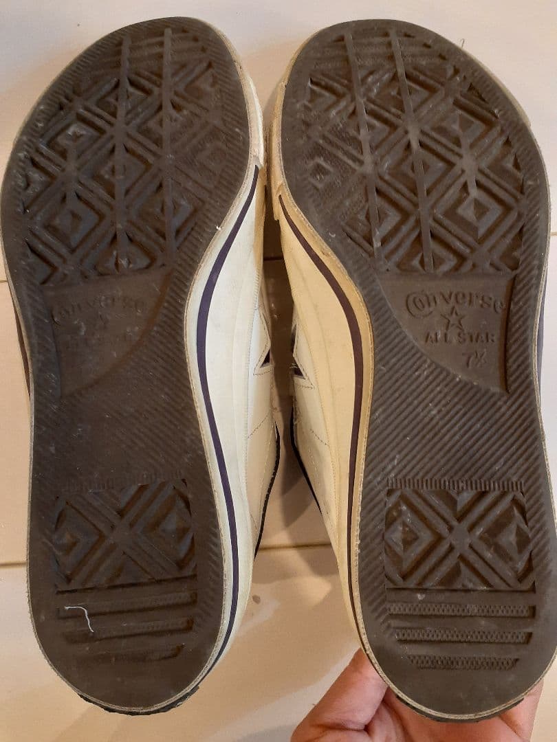 ALL STAR　convers　ワンスター限定モデル　ホワイト×パープル　26