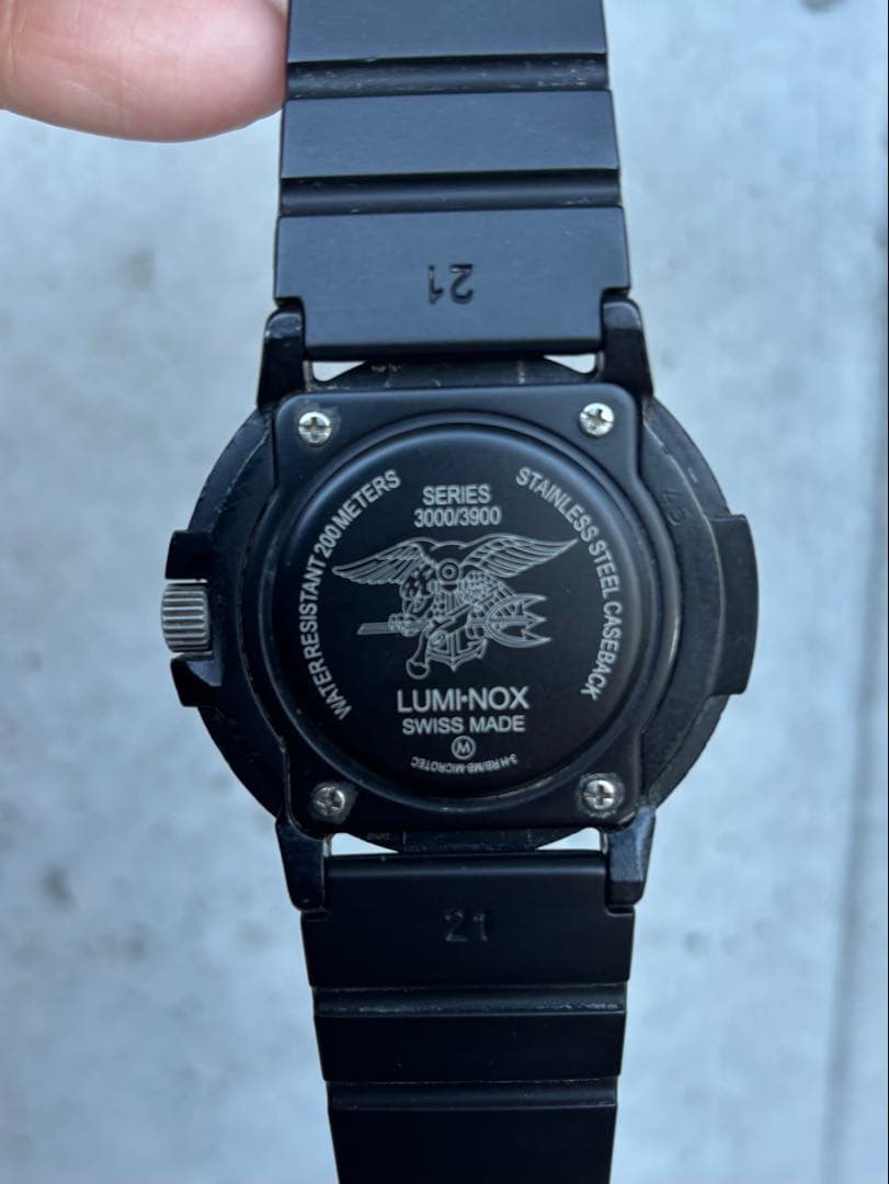 LUMINOX ルミノックス 3000/3900 ブラック 腕時計 クォーツ