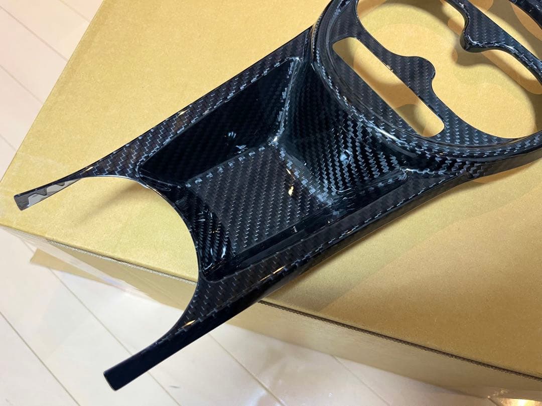 アバルト500,595/695 ドライカーボン製センターコンソールカバー