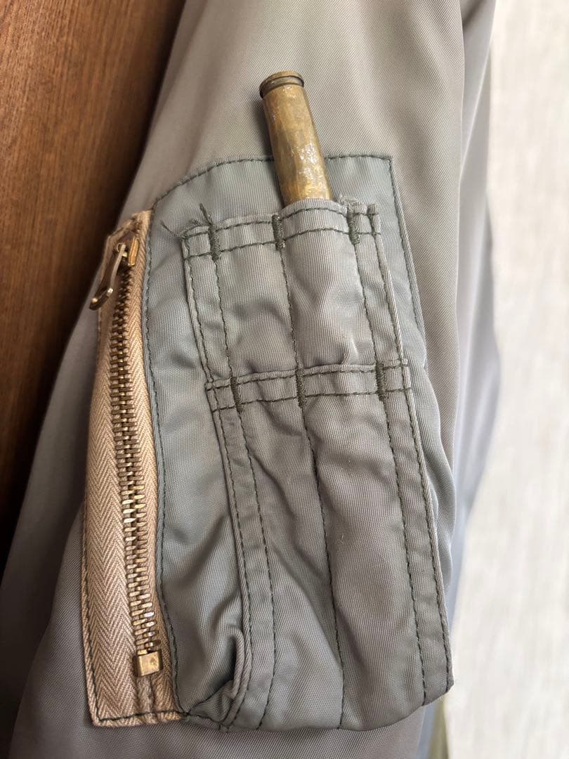 p*a様 SALE90sEvisエヴィスB-15DフライトJKオリーブグリーン4