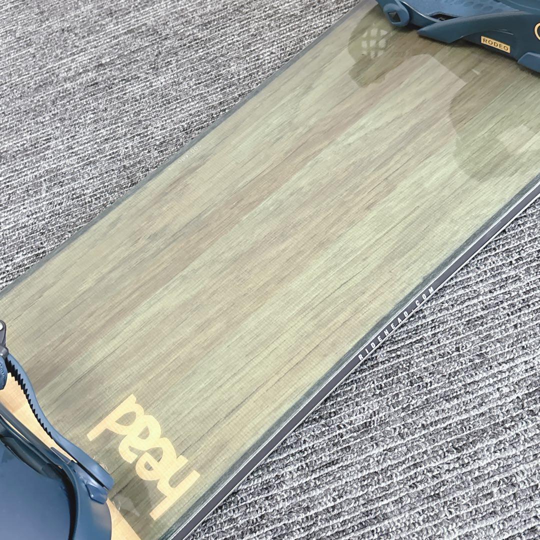 90美品❗️超豪華❗️HEAD×RIDE スノーボードセット★157cm+ビン付