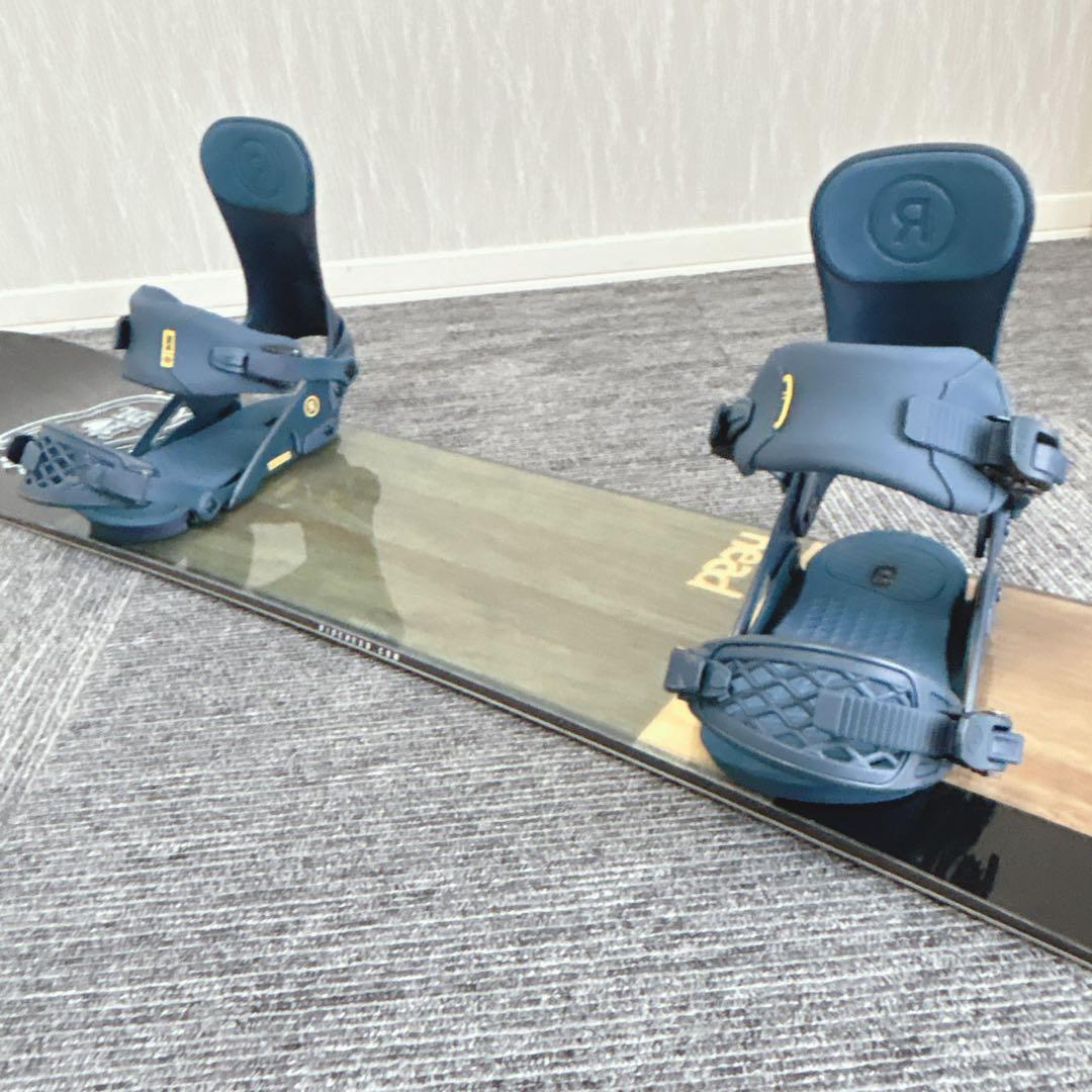 90美品❗️超豪華❗️HEAD×RIDE スノーボードセット★157cm+ビン付