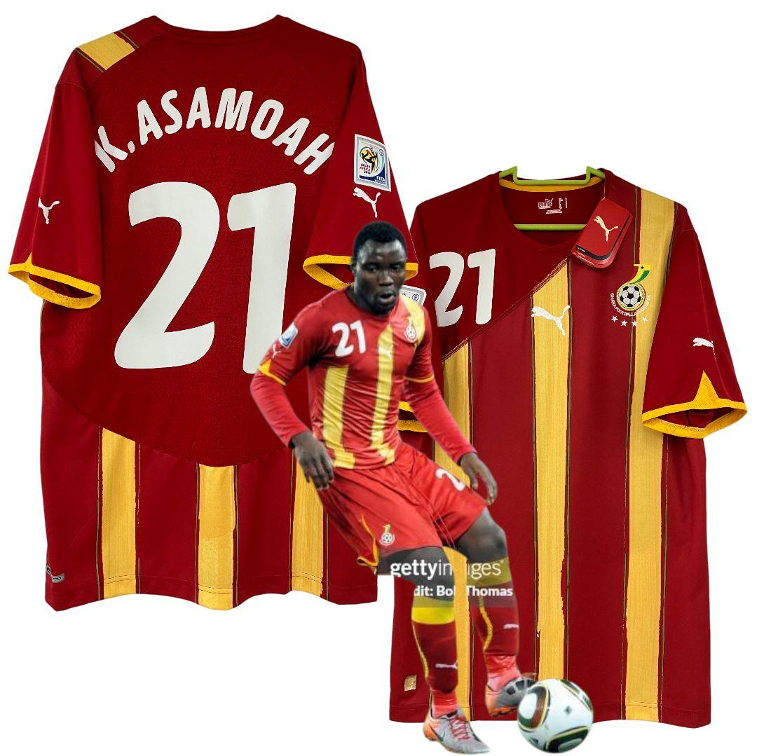 10-11 ガーナ代表　クワドォー・アサモア　PUMAオフィシャルユニフォーム