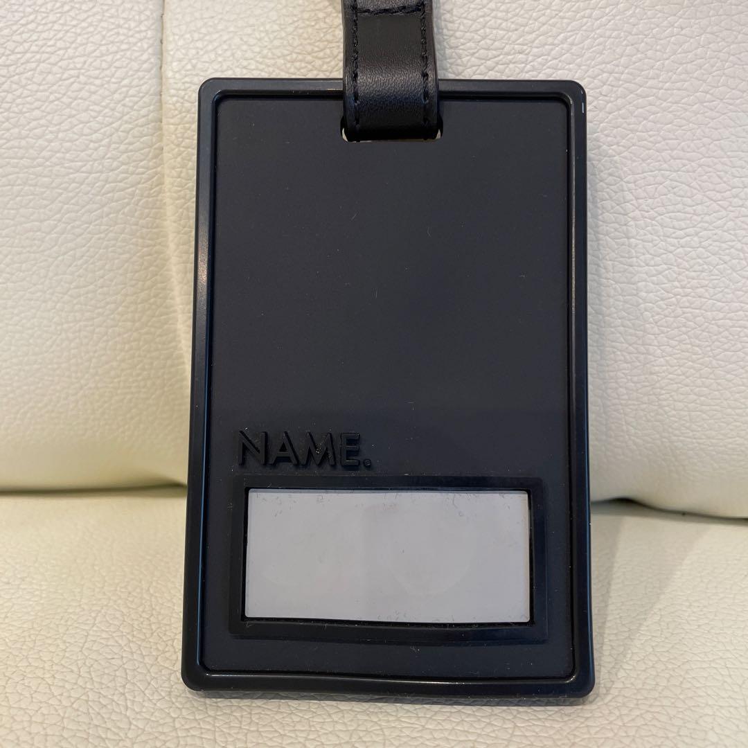 美品MARK & LONA スカルネームタグ ブラック