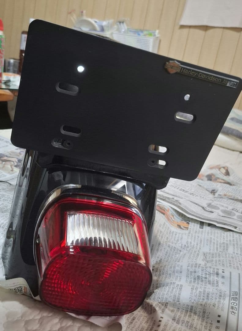 k*3様 HDスポーツスター 純正リアフェンダー(Black)