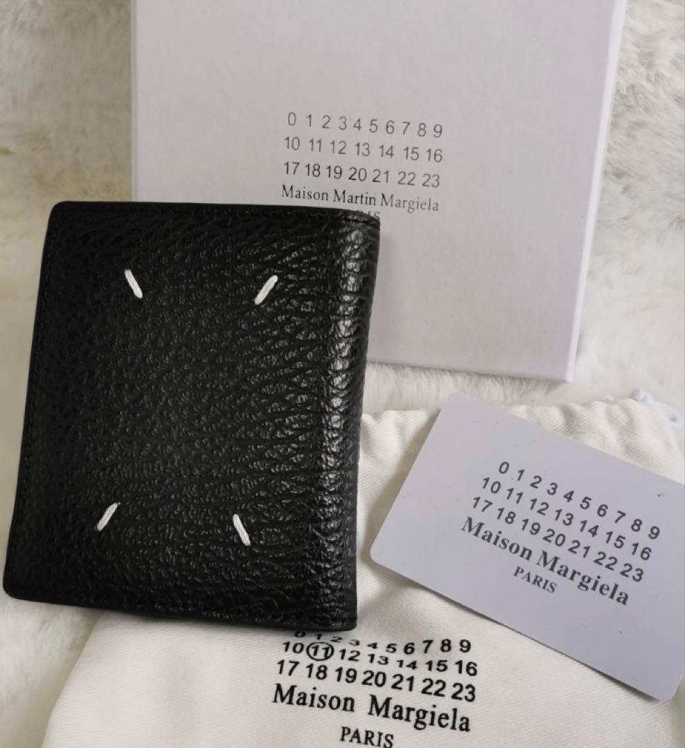 Maison Martin Margiela ブラック二つ折り財布