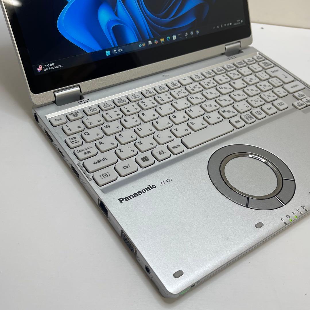 Windowsノート本体 #748 2in1 PANASONIC CF-QV8 i5-8365U OFFi