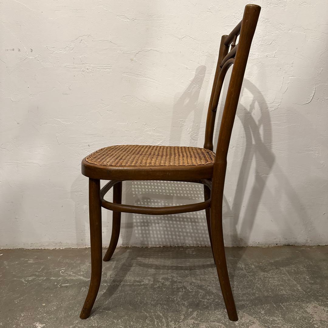 ヴィンテージ　ダイニングチェア　カフェチェア ラタンチェア
