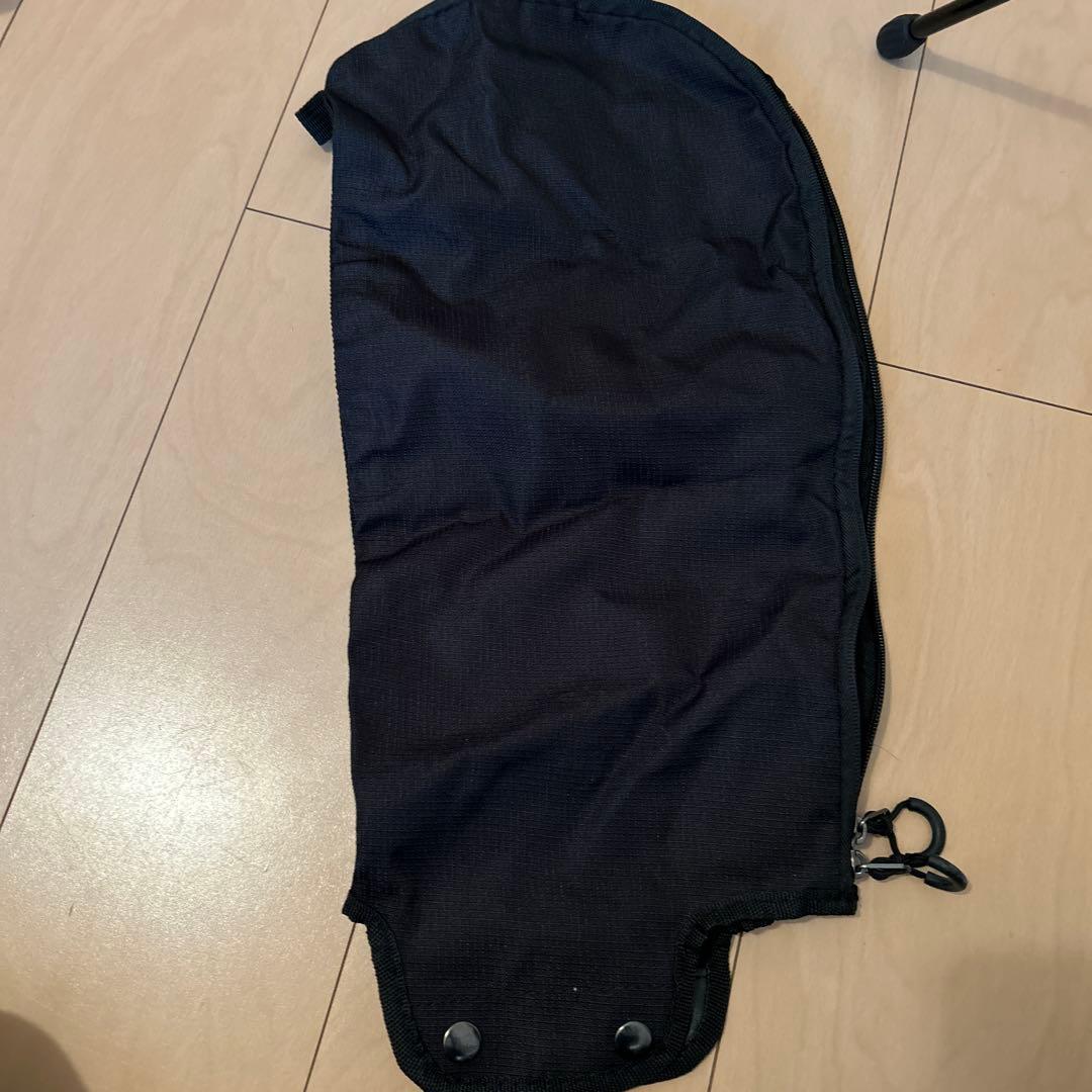 ニューエラ　黒　キャディバッグ スタンド　カモフラ